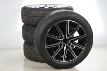 Lot de roues complètes AMG 19 pouces alu CONTINENTAL classe 
