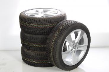 Pack jantes alu et pneus DUNLOP/WinterSport4D Jante à 5 bran 