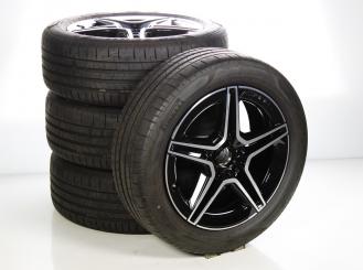 Pack de roues complètes d'été alliage 19 pouces avec pneus Pirelli pour Classe GLB X247, Classe GLA H247, Mercedes-AMG d'origine