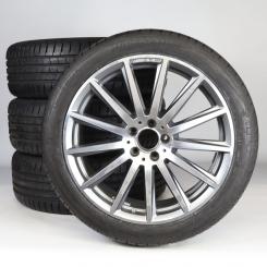 Pack de roues complètes d'été alliage 20 pouces avec pneus Bridgestone pour Classe GLA H247, Classe GLB X247, Mercedes-AMG d'origine