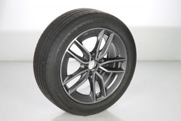 Roue complète alu PIR/PZeroWinter AMG jante à 5 doubles bran 