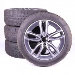Pack jantes alu et pneus PIR/PZeroWinter AMG Jante à 5 doubl 