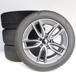 Pack de roues complètes d'hiver alliage 19 pouces avec pneus Pirelli pour Classe GLA H247, Classe GLB X247, Mercedes-AMG d'origine