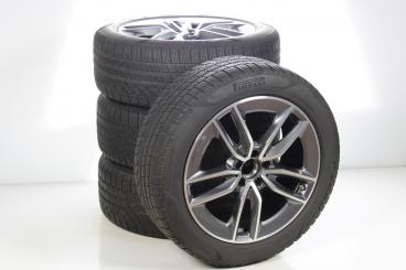 Pack de roues complètes d'hiver alliage 19 pouces avec pneus Pirelli pour Classe GLA H247, Classe GLB X247, Mercedes-AMG d'origine