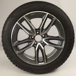 Pack de roues complètes  d'hiver en alliage 19 pouces avec pneus Pirelli pour Classe GLA H247, Classe GLB X247, Mercedes-AMG d'origine 
