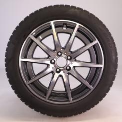 Roue complète alu PIR/PZeroWinter AMG jante à 10 branches 