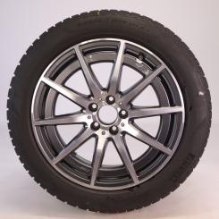 Roue complète alu PIR/PZeroWinter AMG jante à 10 branches 