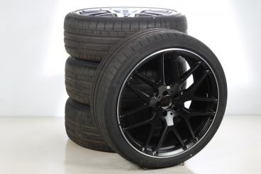 Pack jantes alu et pneus CONTI/SportContact6 AMG à branches 