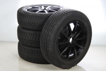 Pack de roues complètes  d'hiver en alliage 18 pouces avec pneus Continental pour Classe GLA H247, Classe GLB X247, Mercedes-Benz d'origine