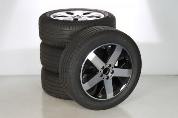 Pack de roues complètes d'été alliage 18 pouces avec pneus Pirelli pour Classe GLA H247, Classe GLB X247, Mercedes-Benz d'origine
