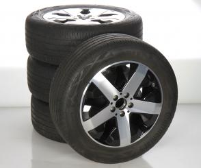 Pack jantes alu et pneus CONTI/EcoContact6 à 5 branches 