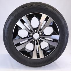 Roue complète alu CONTI/EcoContact6 Jante à 5 doubles branch 