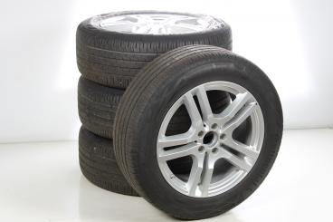 Lot de roues complètes alu 18 pouces CONTINENTAL GLA, GLB H2 