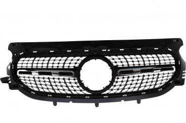 Calandre noir brillant 
