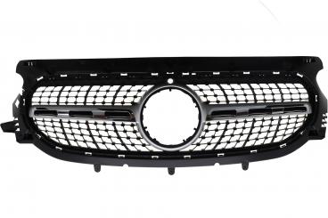 Calandre argent iridium mat SRV 