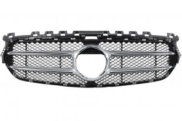 Calandre argent iridium mat 