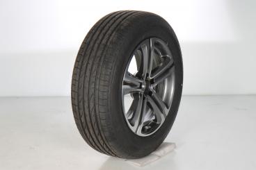 Roue complète alu BRIDGE/BlizzakLM - 80Evo Jante à 5 branche 