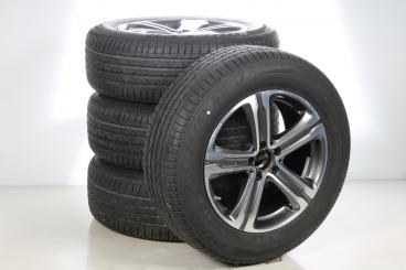 Pack de roues complètes d'été alliage 18 pouces avec pneus Bridgestone pour GLC-Coupe 253, Mercedes-Benz d'origine