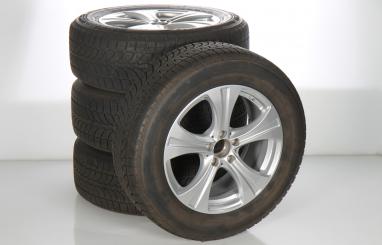 Pack de roues complètes d'hiver en alliage 18 pouces avec pneus Bridgestone pour GLC-SUV X253, GLC-Coupe 253, Mercedes-Benz d'origine