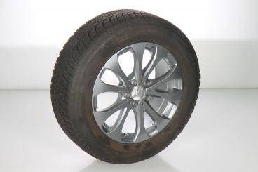 Roue complète alu BRIDGE/BlizzakLM - 80Evo Jante à 5 doubles 