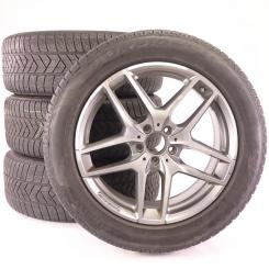 Pack de roues complètes d'hiver en alliage 19 pouces avec pneus Pirelli pour GLC-Coupe 253, GLC-SUV X253, Mercedes-AMG d'origine