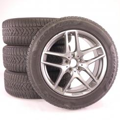 Pack de roues complètes d'hiver en alliage 19 pouces avec pneus Pirelli pour GLC-Coupe 253, GLC-SUV X253, Mercedes-AMG d'origine