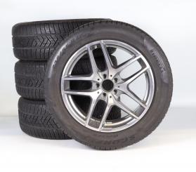 Pack de roues complètes d'hiver en alliage 19 pouces avec pneus Pirelli pour GLC-Coupe 253, GLC-SUV X253, Mercedes-AMG d'origine