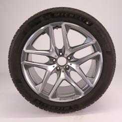 Roue complète alu MICHELIN/PilotAlpin5SUV AMG 5 doubles bran 