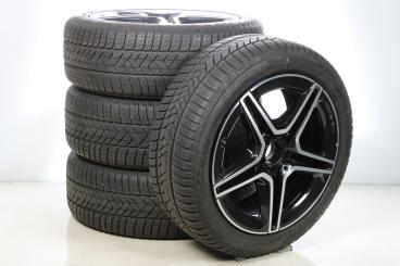 Lot de roues complètes AMG 19 pouces aluminium PIRELLI Class 