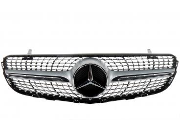 Calandre avec étoile Mercedes 