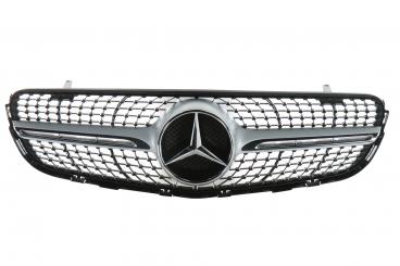 Calandre avec étoile Mercedes 