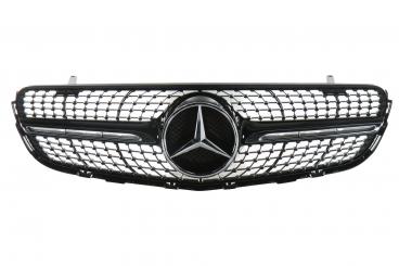 Calandre avec étoile Mercedes 