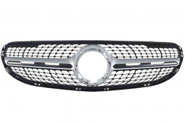 Calandre argent iridium mat 