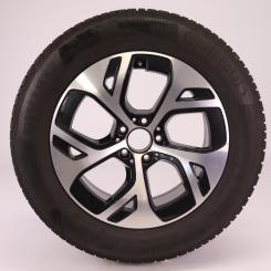 Roue complète alu CONTI/WinterContactTS850P Jante à 5 branch 