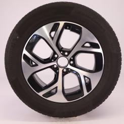 Roue complète alu CONTI/EcoContact6Q Jante à 5 branches Aero 