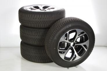 Pack de roues complètes d'hiver alliage 18 pouces avec pneus Continental pour GLC-SUV X254, GLC -Coupe 254, Mercedes-Benz d'origine