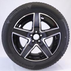 Roue complète alu CONTI/WinterContactTS850P AMG jante à 5 br 