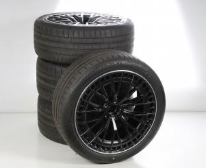 Pack de roues complètes d'été alliage 21 pouces avec pneus Continental pour GLC -Coupe 254, GLC-SUV X254, Mercedes-AMG d'origine
