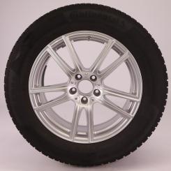 Roue complète alu CONTI/WinterContactTS850P à 5 doubles bran 