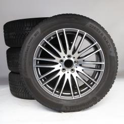 Pack de roues complètes d'hiver alliage 19 pouces avec pneus Continental pour GLC -Coupe 254, GLC-SUV X254, Mercedes-Benz d'origine