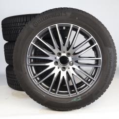Pack de roues complètes d'hiver alliage 19 pouces avec pneus Continental pour GLC -Coupe 254, GLC-SUV X254, Mercedes-Benz d'origine