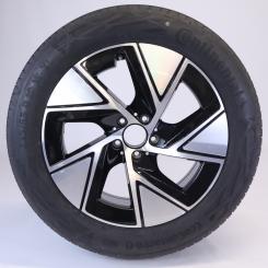 Roue complète alu CONTI/EcoContact6Q Jante à 5 trous, Aero 