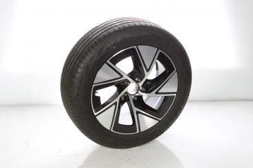 Roue complète alu CONTI/EcoContact6Q Jante à 5 trous, Aero 