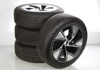 Pack jantes alu et pneus CONTI/EcoContact6Q 5 trous, Aero 