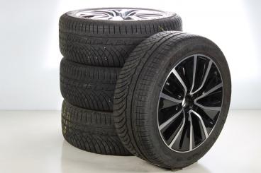 Pack jantes alu et pneus MICHELIN/PilotAlpinPA4 à 10 branche 
