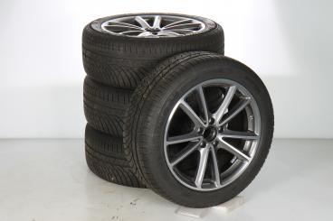 Pack jantes alu et pneus MICHELIN/PilotAlpinPA4 à 5 doubles 