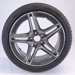 Roue complète alu PIR/SottozeroWinter3 AMG, jante à 5 double 
