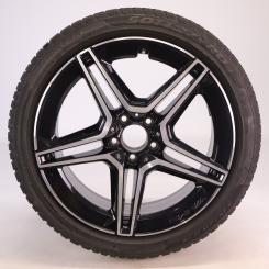 Roue complète alu PIR/SottozeroWinter3 AMG, jante à 5 double 