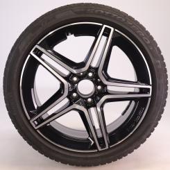 Roue complète alu PIR | SottoZero3 AMG, jante à 5 doubles br 