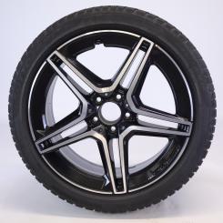 Roue complète alu PIR | SottoZero3 AMG, jante à 5 doubles br 